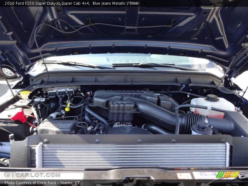 Blue Jeans Metallic / Steel 2016 Ford F250 Super Duty XL Super Cab 4x4