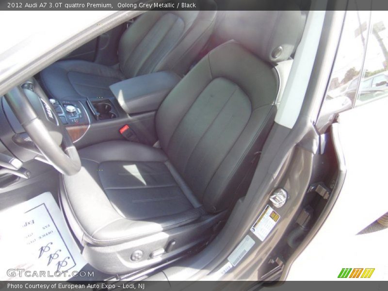 Oolong Grey Metallic / Black 2012 Audi A7 3.0T quattro Premium