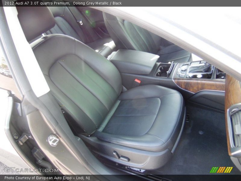 Oolong Grey Metallic / Black 2012 Audi A7 3.0T quattro Premium