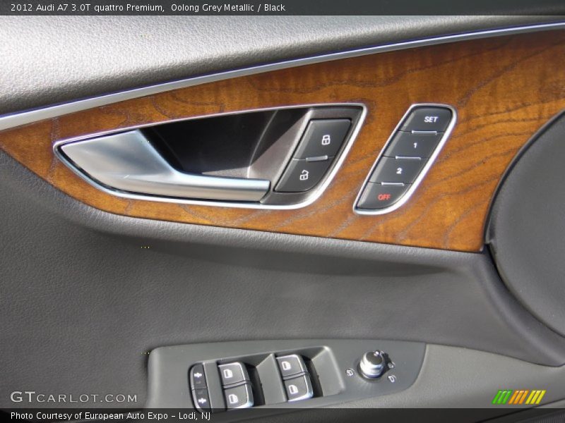 Oolong Grey Metallic / Black 2012 Audi A7 3.0T quattro Premium