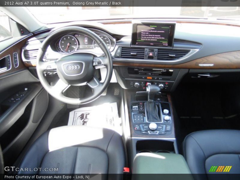 Oolong Grey Metallic / Black 2012 Audi A7 3.0T quattro Premium