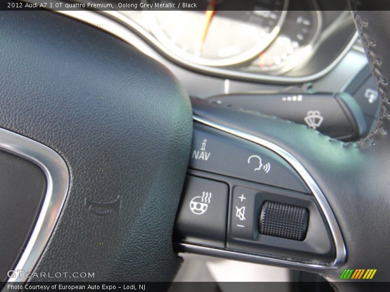 Oolong Grey Metallic / Black 2012 Audi A7 3.0T quattro Premium
