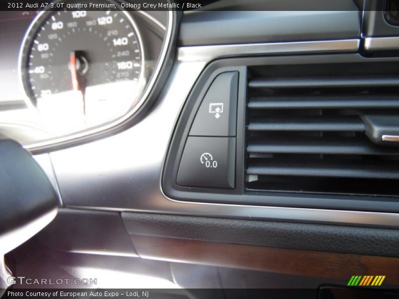 Oolong Grey Metallic / Black 2012 Audi A7 3.0T quattro Premium