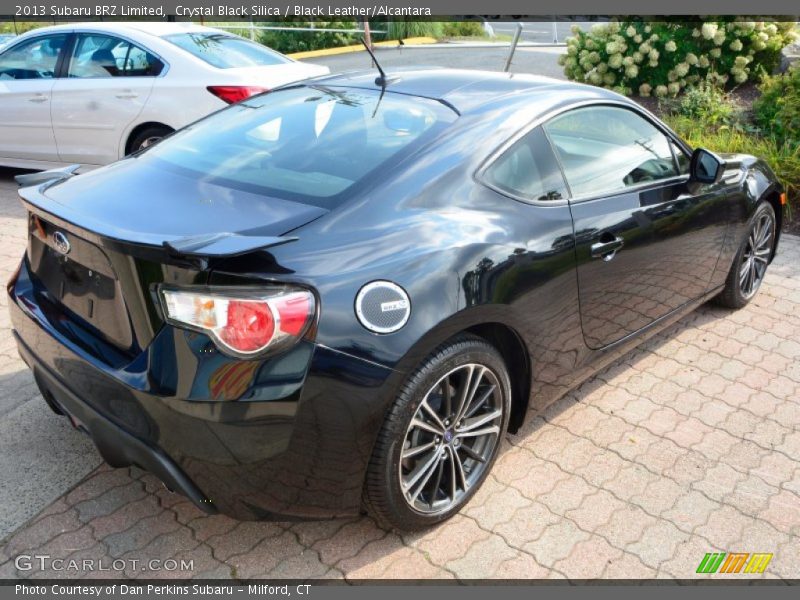 Crystal Black Silica / Black Leather/Alcantara 2013 Subaru BRZ Limited