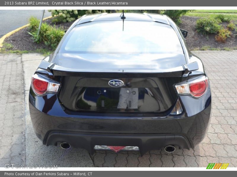 Crystal Black Silica / Black Leather/Alcantara 2013 Subaru BRZ Limited