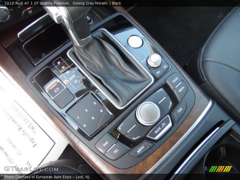 Oolong Grey Metallic / Black 2012 Audi A7 3.0T quattro Premium