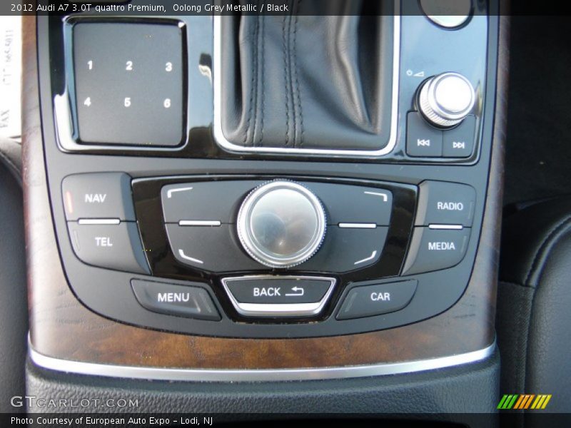 Oolong Grey Metallic / Black 2012 Audi A7 3.0T quattro Premium