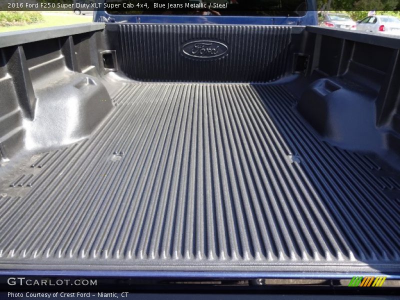 Blue Jeans Metallic / Steel 2016 Ford F250 Super Duty XLT Super Cab 4x4