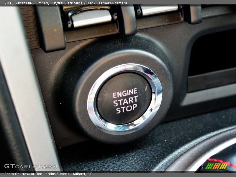 Crystal Black Silica / Black Leather/Alcantara 2013 Subaru BRZ Limited