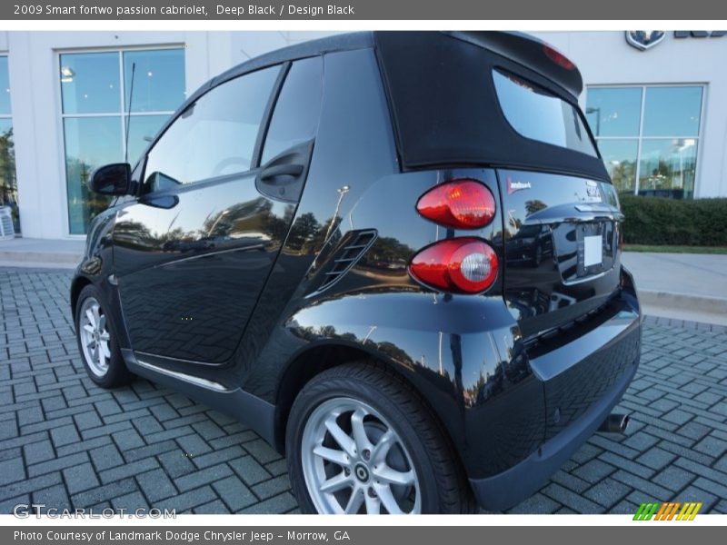 Deep Black / Design Black 2009 Smart fortwo passion cabriolet