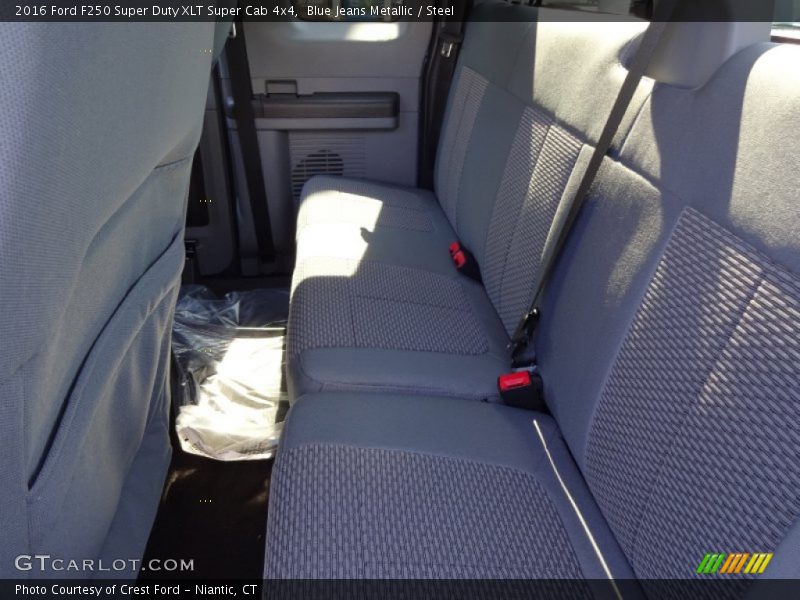 Blue Jeans Metallic / Steel 2016 Ford F250 Super Duty XLT Super Cab 4x4