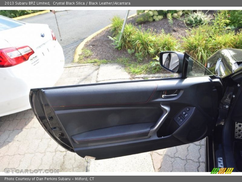 Crystal Black Silica / Black Leather/Alcantara 2013 Subaru BRZ Limited