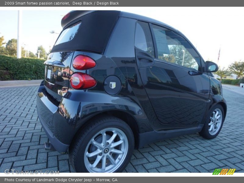 Deep Black / Design Black 2009 Smart fortwo passion cabriolet
