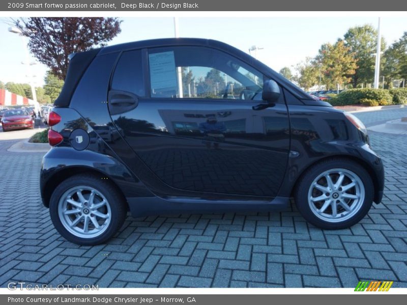 Deep Black / Design Black 2009 Smart fortwo passion cabriolet