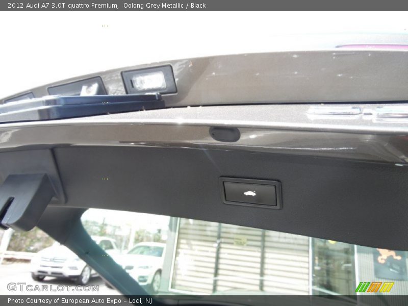 Oolong Grey Metallic / Black 2012 Audi A7 3.0T quattro Premium