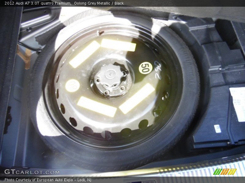 Oolong Grey Metallic / Black 2012 Audi A7 3.0T quattro Premium
