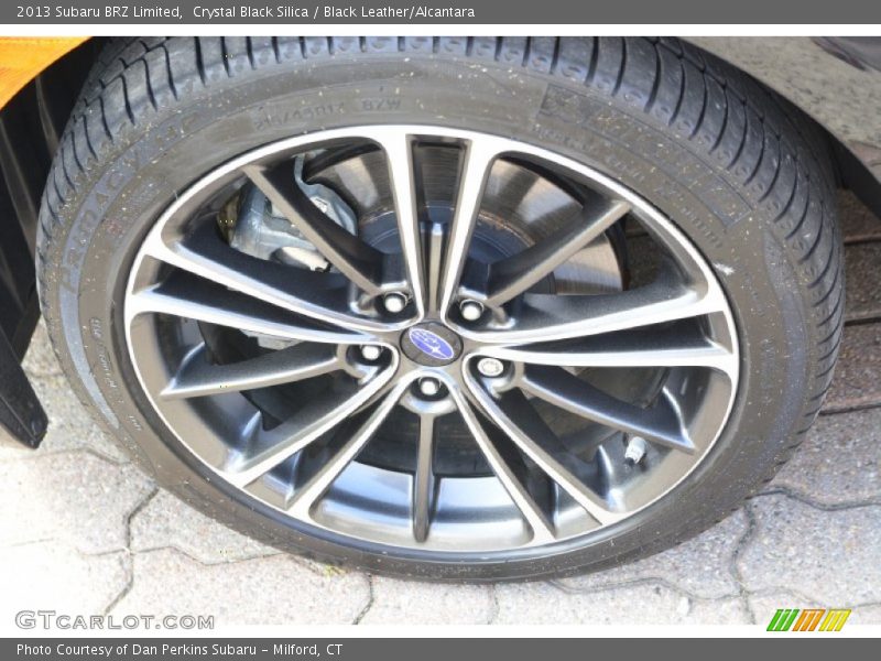Crystal Black Silica / Black Leather/Alcantara 2013 Subaru BRZ Limited