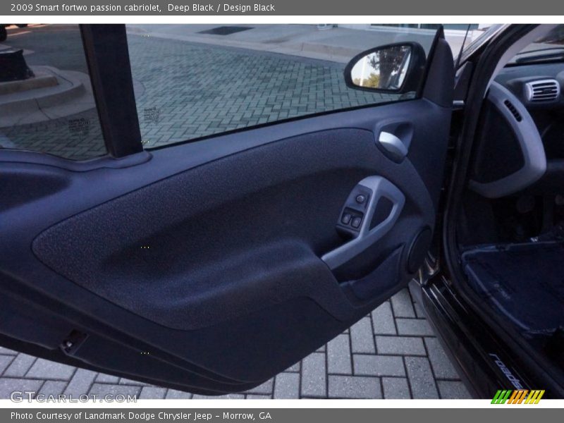 Deep Black / Design Black 2009 Smart fortwo passion cabriolet