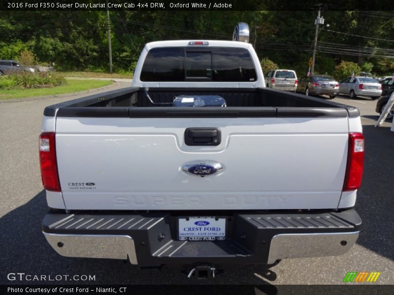 Oxford White / Adobe 2016 Ford F350 Super Duty Lariat Crew Cab 4x4 DRW
