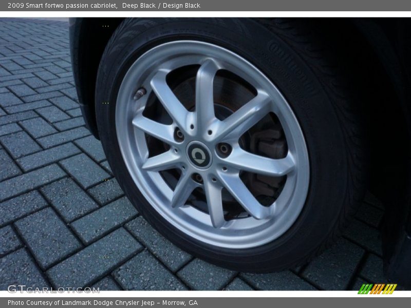 Deep Black / Design Black 2009 Smart fortwo passion cabriolet