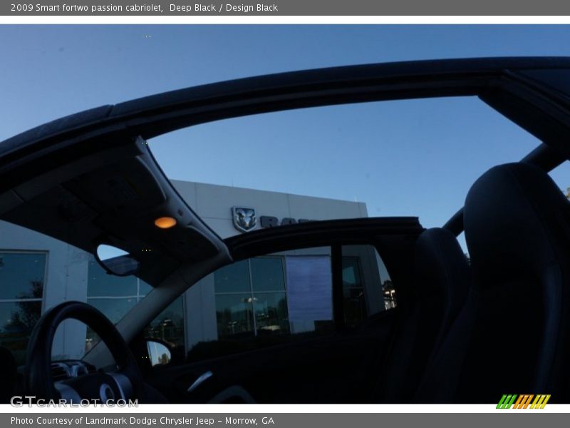 Deep Black / Design Black 2009 Smart fortwo passion cabriolet