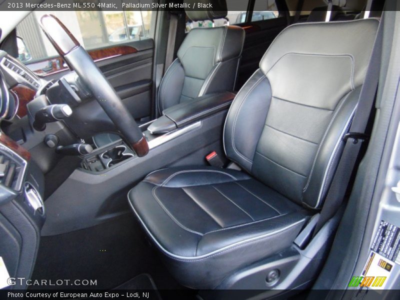 Front Seat of 2013 ML 550 4Matic
