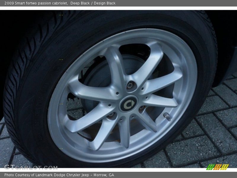 Deep Black / Design Black 2009 Smart fortwo passion cabriolet