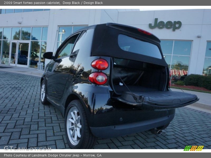 Deep Black / Design Black 2009 Smart fortwo passion cabriolet