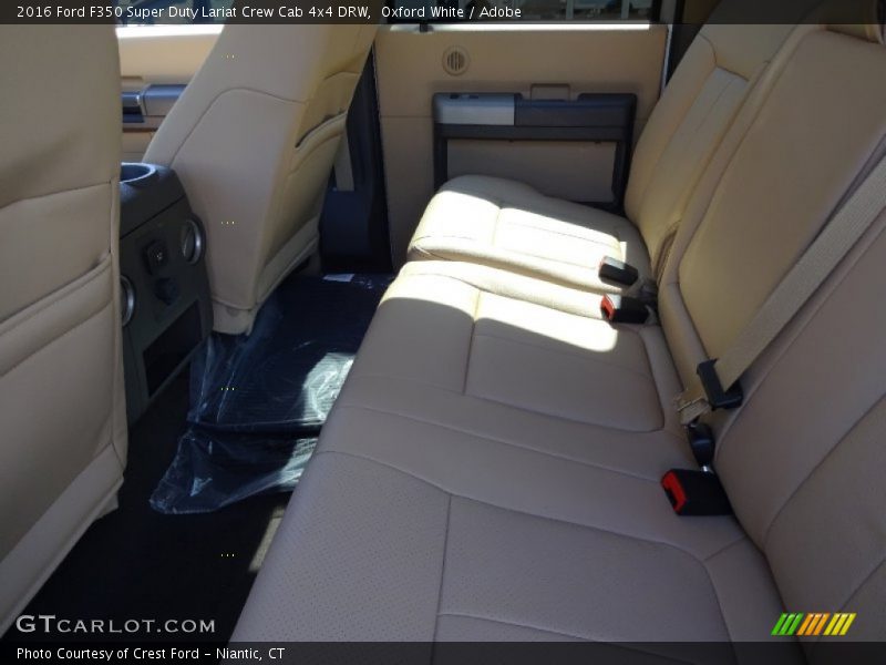 Oxford White / Adobe 2016 Ford F350 Super Duty Lariat Crew Cab 4x4 DRW