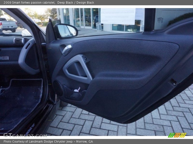 Deep Black / Design Black 2009 Smart fortwo passion cabriolet