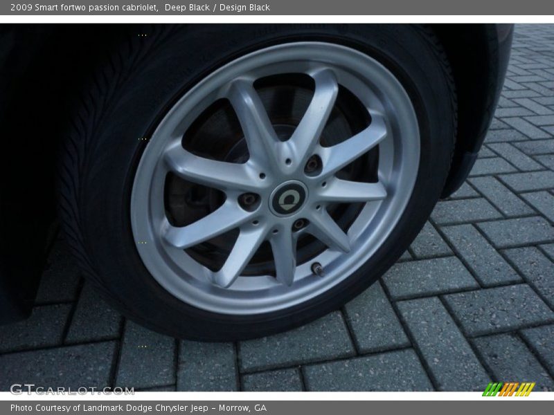 Deep Black / Design Black 2009 Smart fortwo passion cabriolet