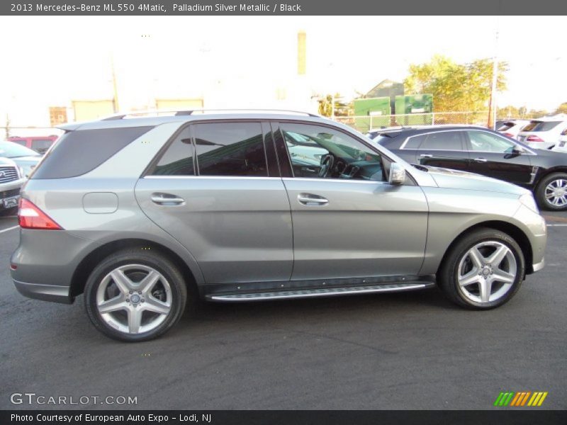  2013 ML 550 4Matic Palladium Silver Metallic