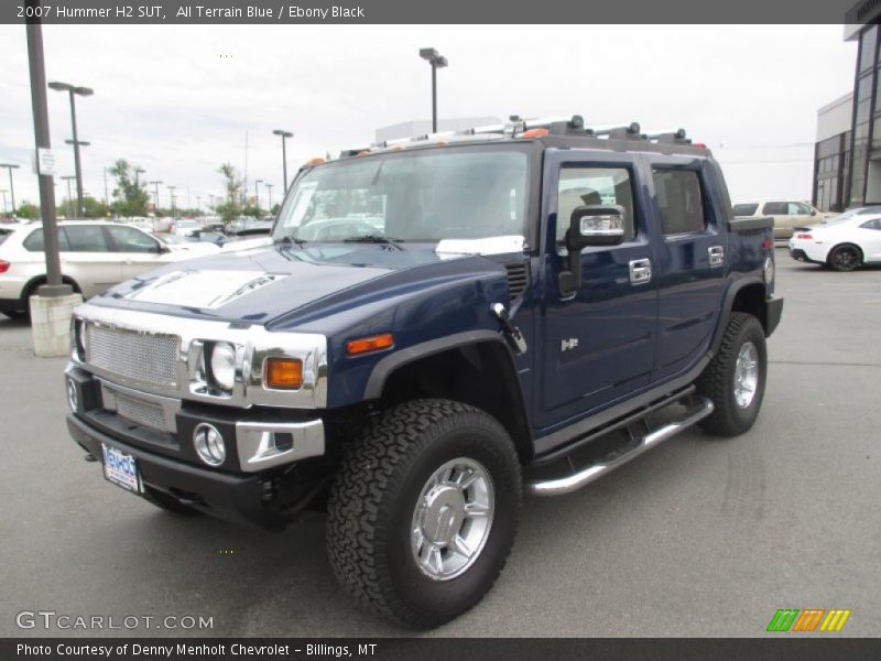 All Terrain Blue / Ebony Black 2007 Hummer H2 SUT