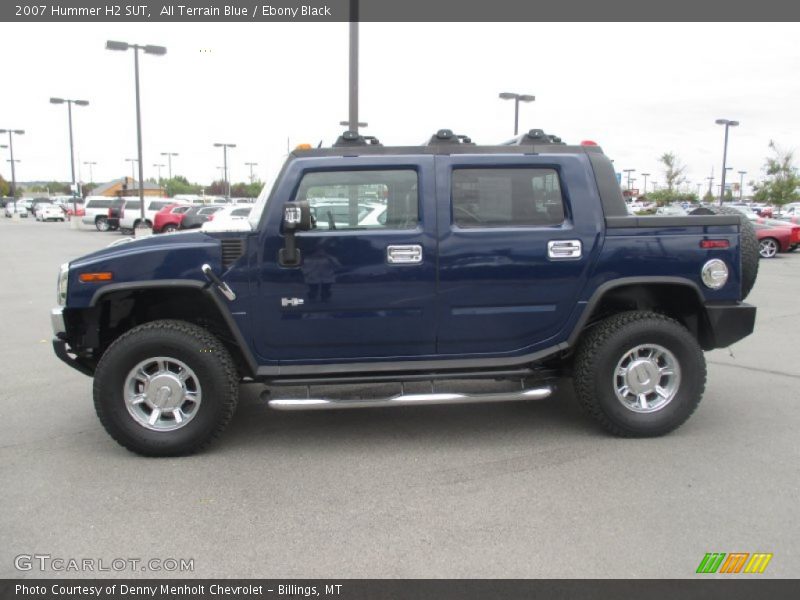 All Terrain Blue / Ebony Black 2007 Hummer H2 SUT