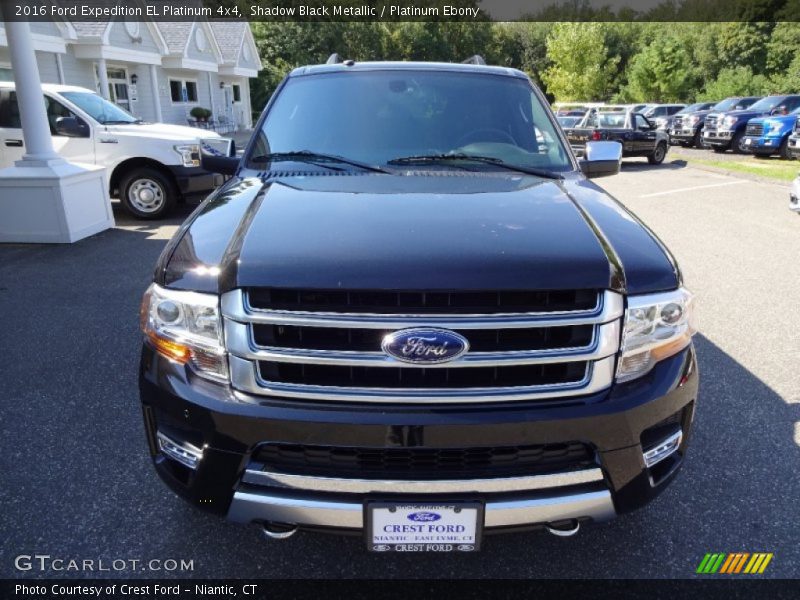 Shadow Black Metallic / Platinum Ebony 2016 Ford Expedition EL Platinum 4x4