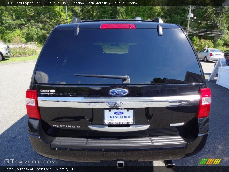 Shadow Black Metallic / Platinum Ebony 2016 Ford Expedition EL Platinum 4x4