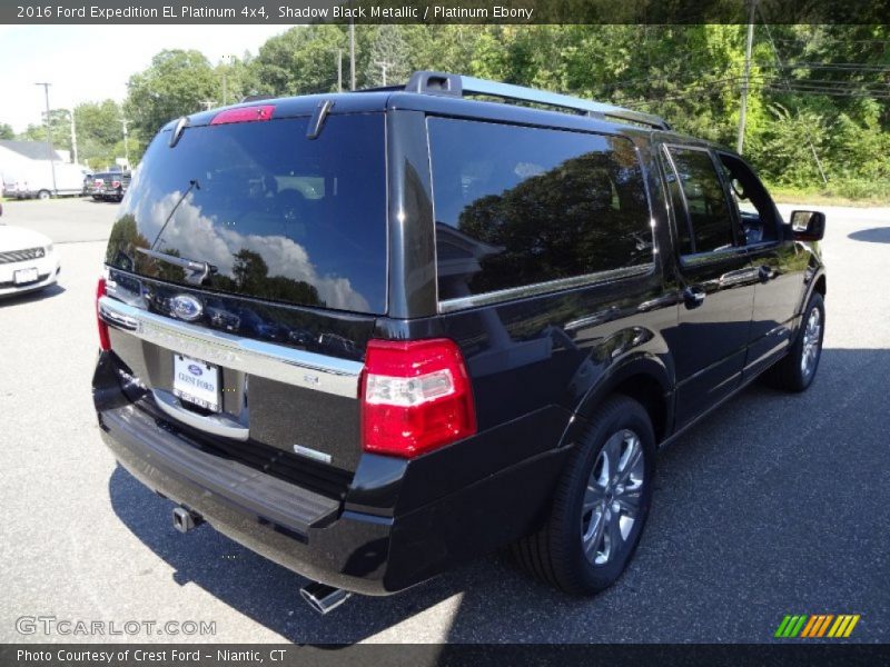 Shadow Black Metallic / Platinum Ebony 2016 Ford Expedition EL Platinum 4x4