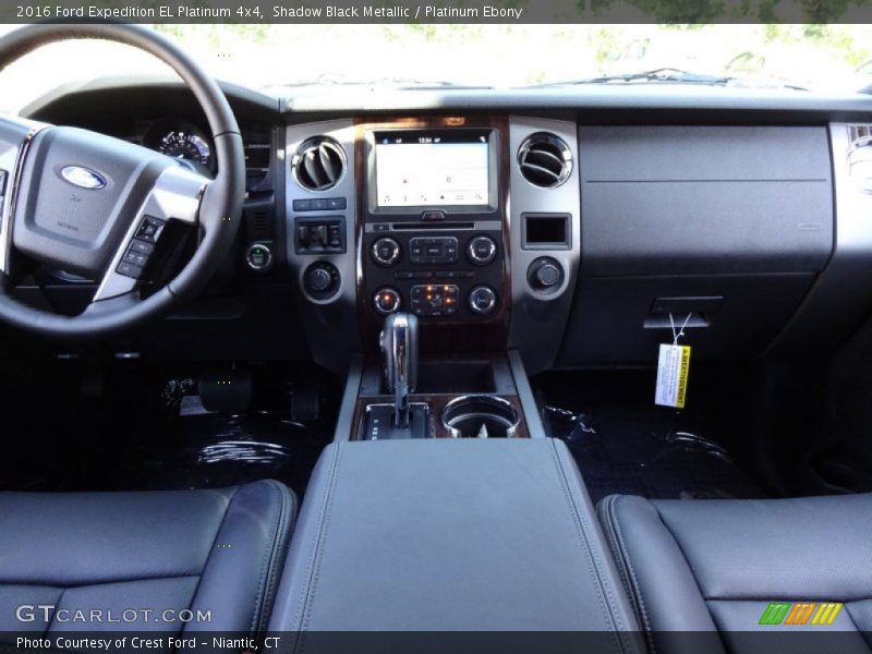 Shadow Black Metallic / Platinum Ebony 2016 Ford Expedition EL Platinum 4x4