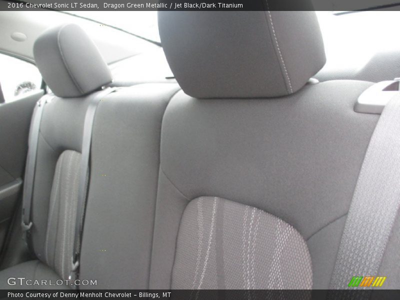 Dragon Green Metallic / Jet Black/Dark Titanium 2016 Chevrolet Sonic LT Sedan