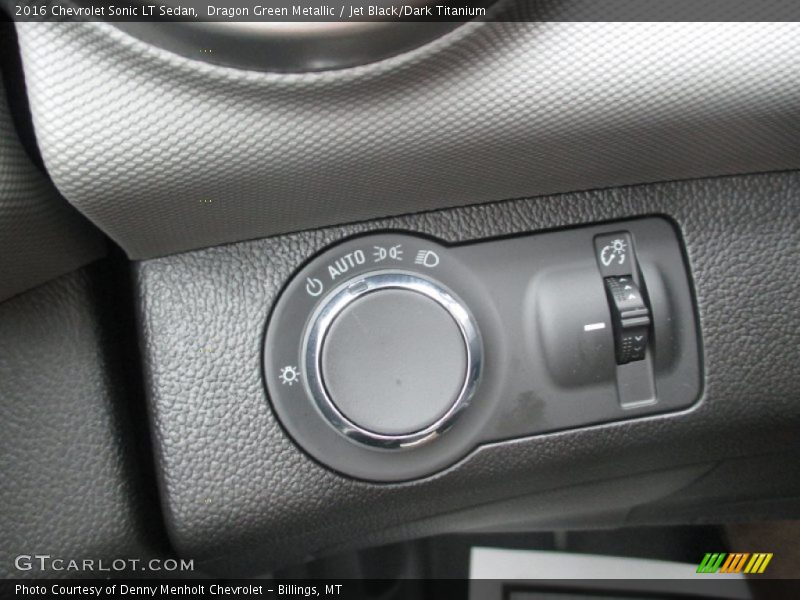 Dragon Green Metallic / Jet Black/Dark Titanium 2016 Chevrolet Sonic LT Sedan