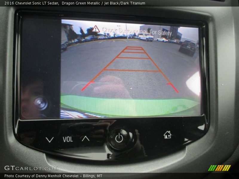 Dragon Green Metallic / Jet Black/Dark Titanium 2016 Chevrolet Sonic LT Sedan