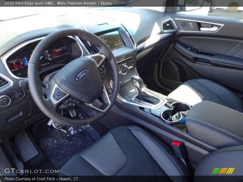  2015 Edge Sport AWD Ebony Interior