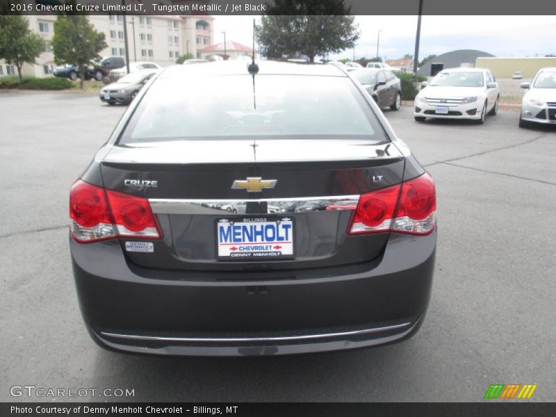 Tungsten Metallic / Jet Black 2016 Chevrolet Cruze Limited LT