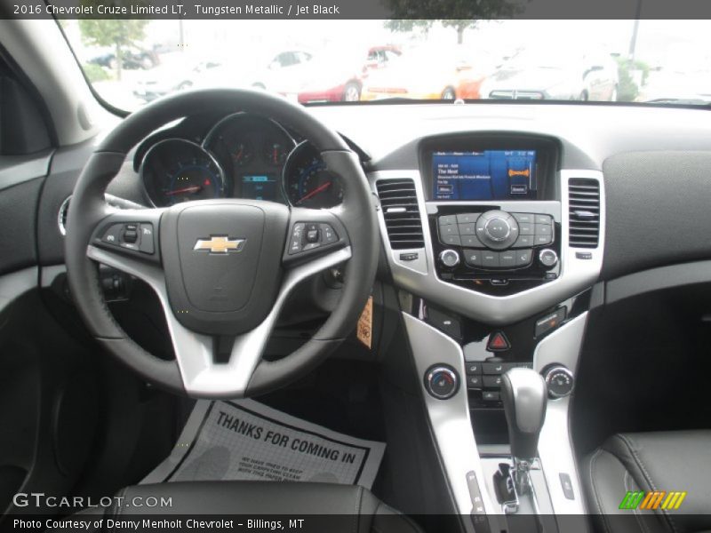 Tungsten Metallic / Jet Black 2016 Chevrolet Cruze Limited LT