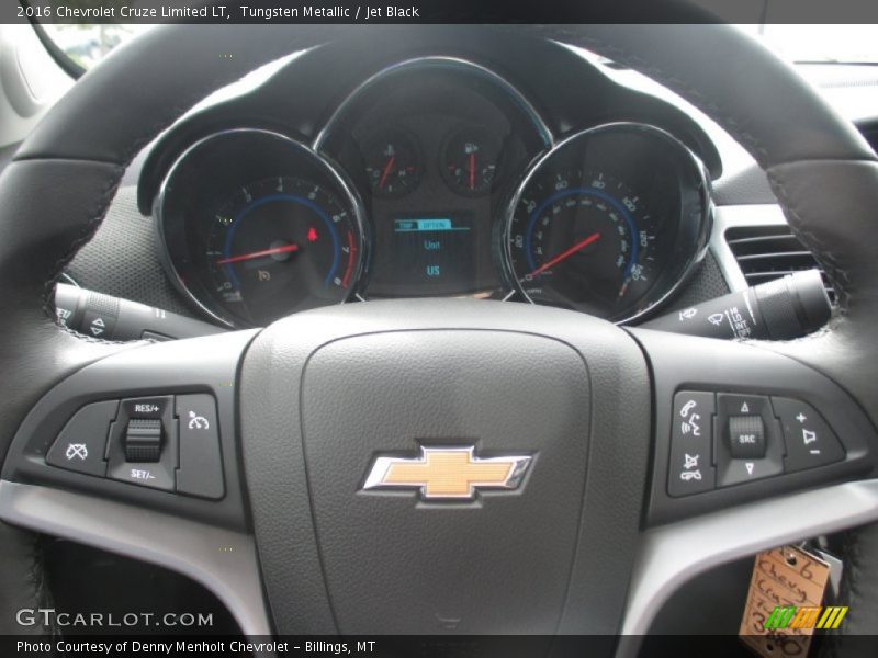 Tungsten Metallic / Jet Black 2016 Chevrolet Cruze Limited LT