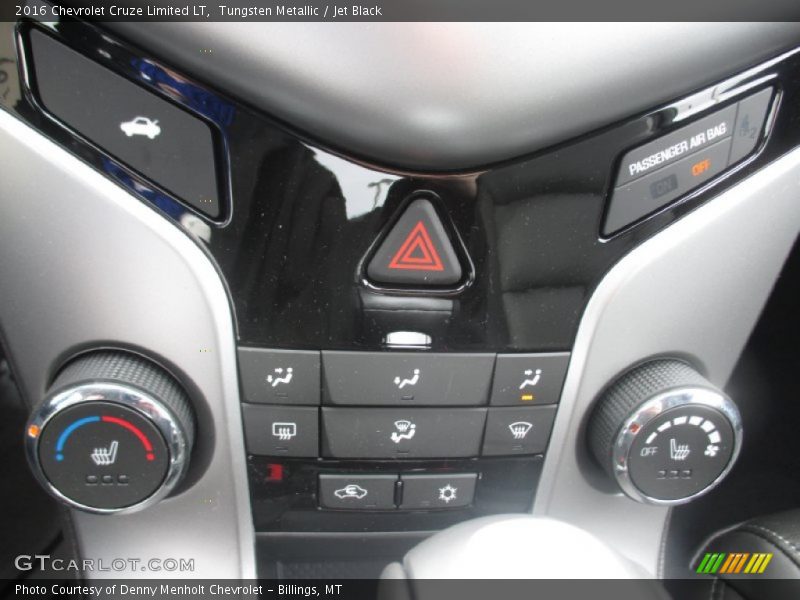 Tungsten Metallic / Jet Black 2016 Chevrolet Cruze Limited LT
