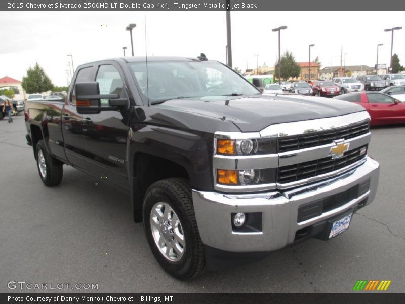 Tungsten Metallic / Jet Black 2015 Chevrolet Silverado 2500HD LT Double Cab 4x4