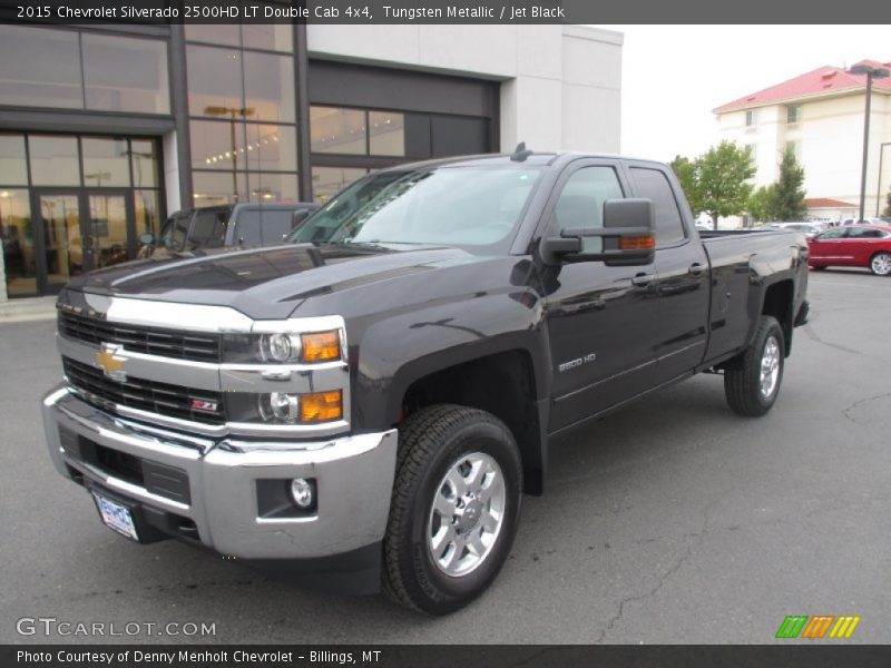 Tungsten Metallic / Jet Black 2015 Chevrolet Silverado 2500HD LT Double Cab 4x4