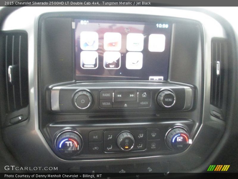 Tungsten Metallic / Jet Black 2015 Chevrolet Silverado 2500HD LT Double Cab 4x4
