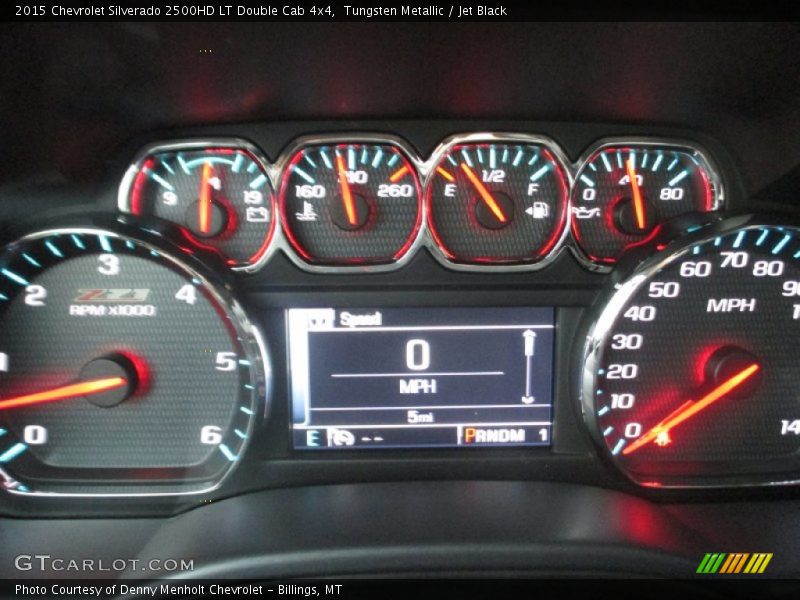 Tungsten Metallic / Jet Black 2015 Chevrolet Silverado 2500HD LT Double Cab 4x4